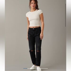 American Eagle Strigid Mom Jean